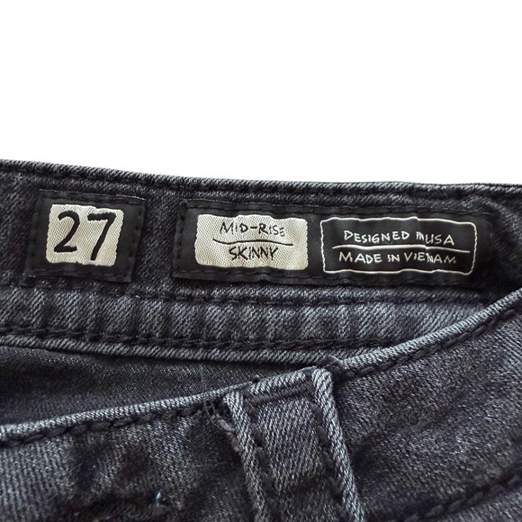 Miss Me Black Mid-rise Skinny Jeans - Picture 5 of 10